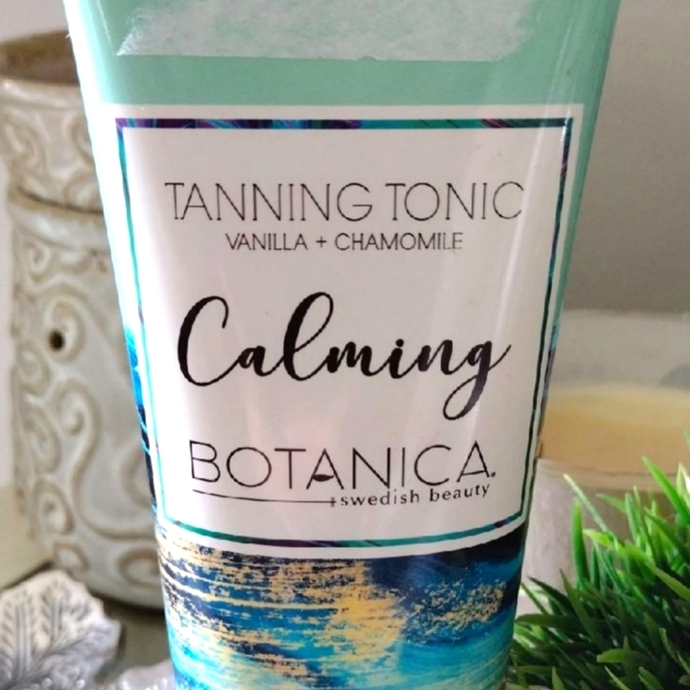 Tanning tonic calming swedish beauty lotion bronze intensifier